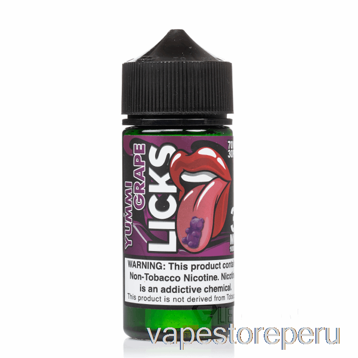 Vape Smoke Yummi Uva - Licks Roll Upz - 100ml 6mg